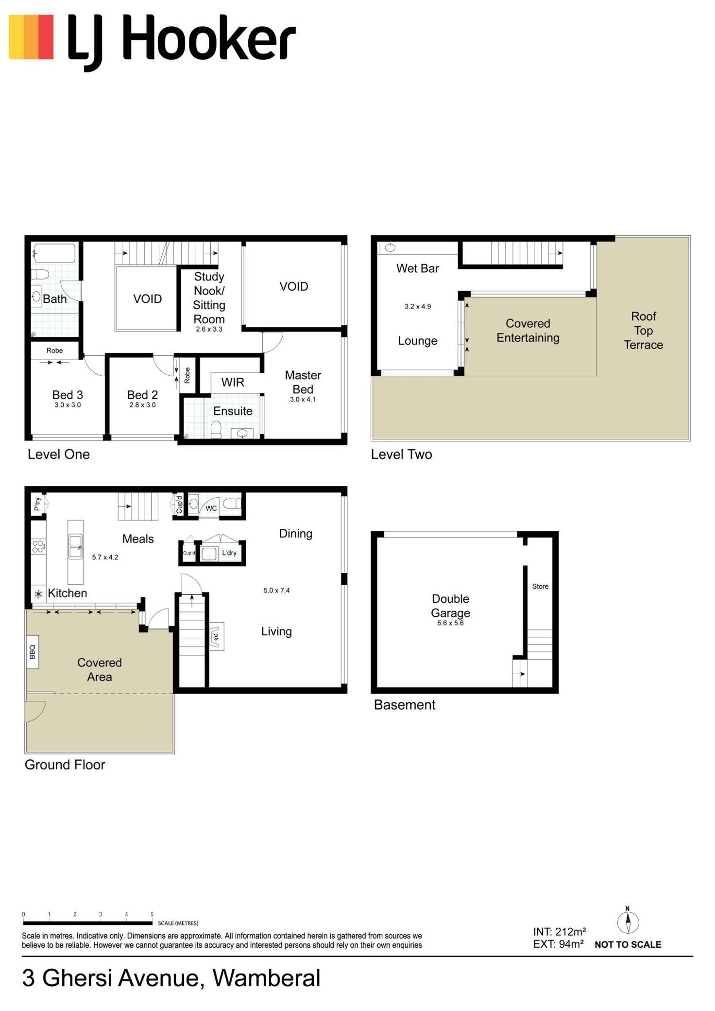 Floorplan of Homely townhouse listing, 4/3 Ghersi Avenue, Wamberal NSW 2260