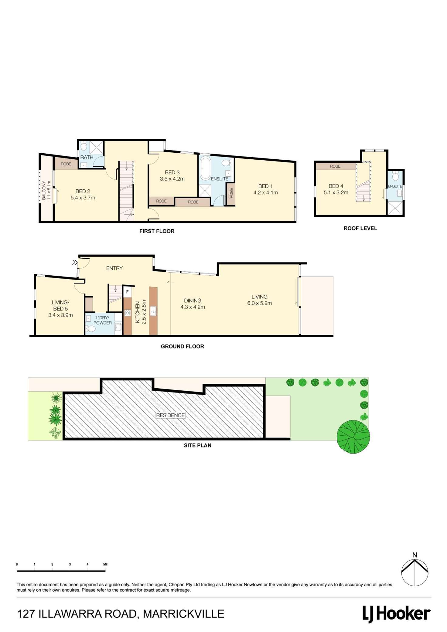 Floorplan of Homely house listing, 127 Illawarra Road, Marrickville NSW 2204