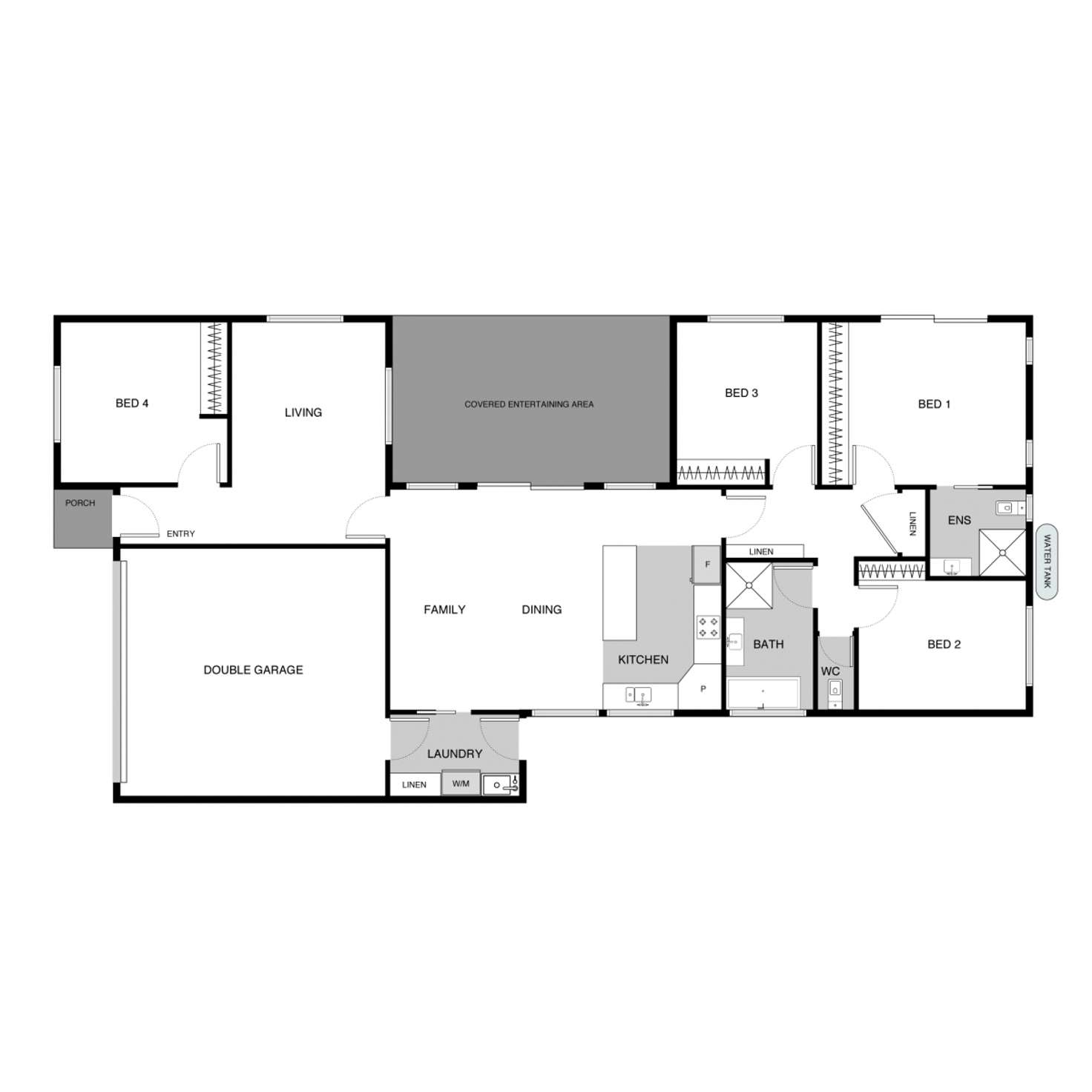 Floorplan of Homely house listing, 14 Walter Crocker Crescent, Casey ACT 2913