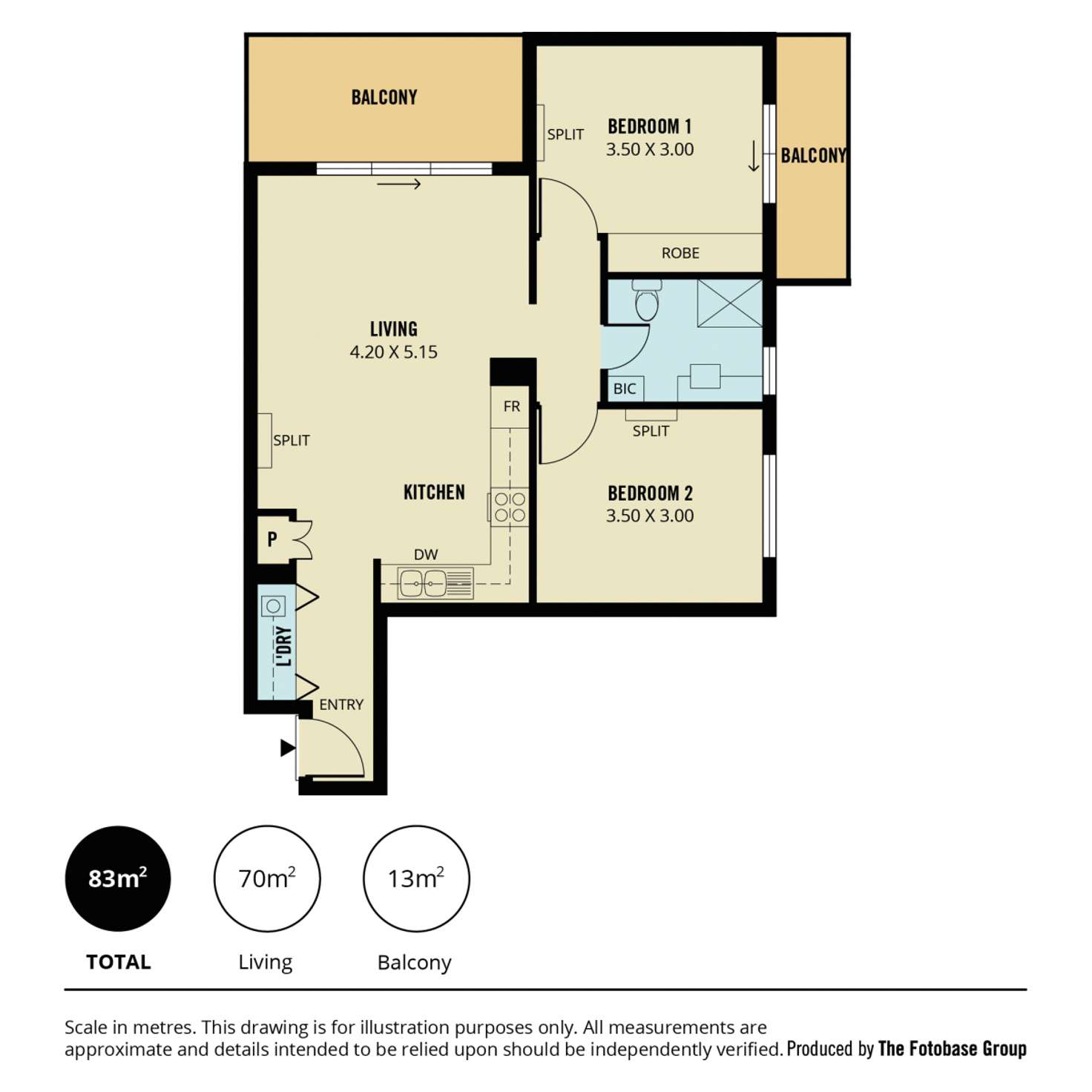 Floorplan of Homely unit listing, 39/51 Victoria Parade, Mawson Lakes SA 5095
