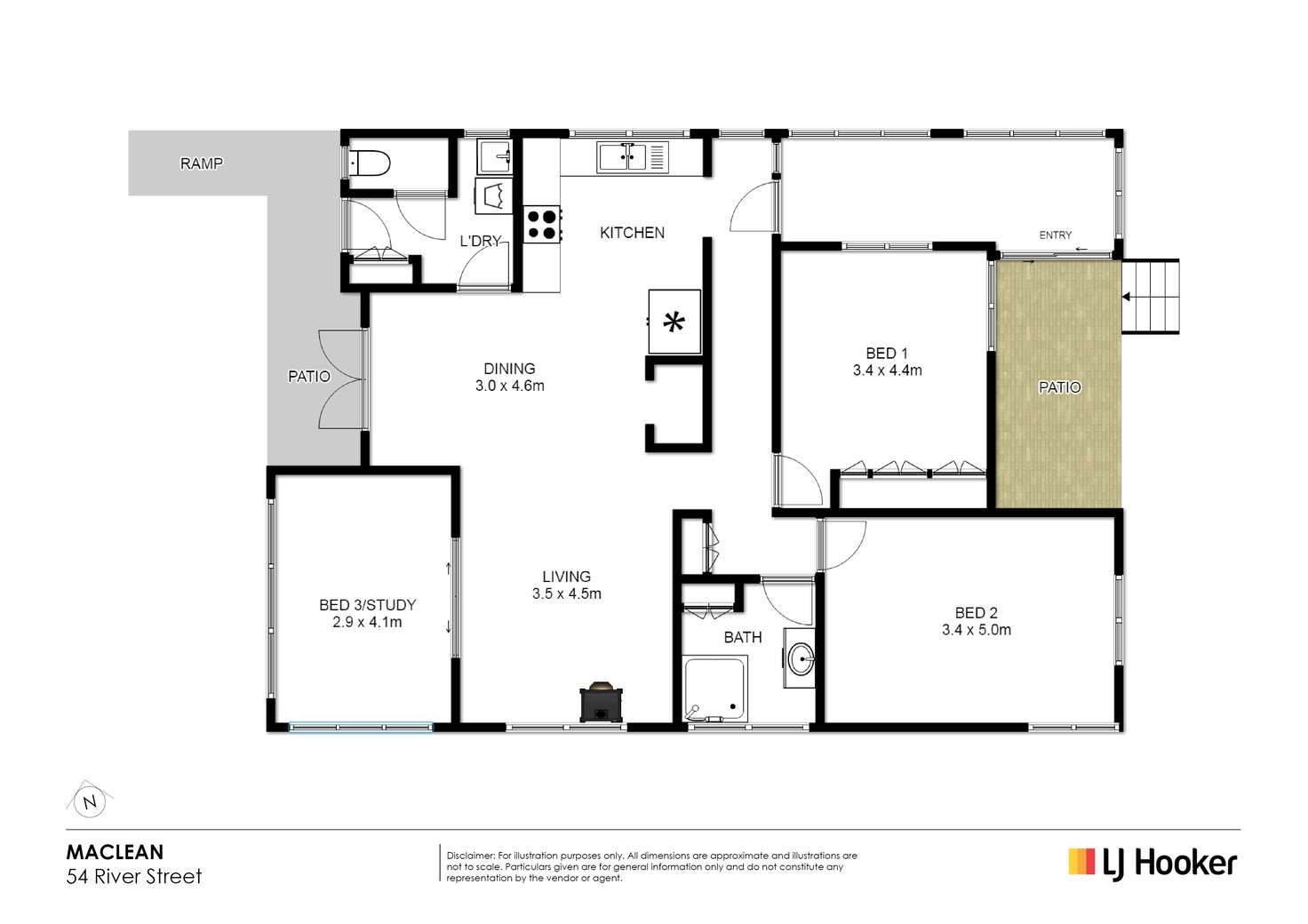 Floorplan of Homely house listing, 54 River Street, Maclean NSW 2463