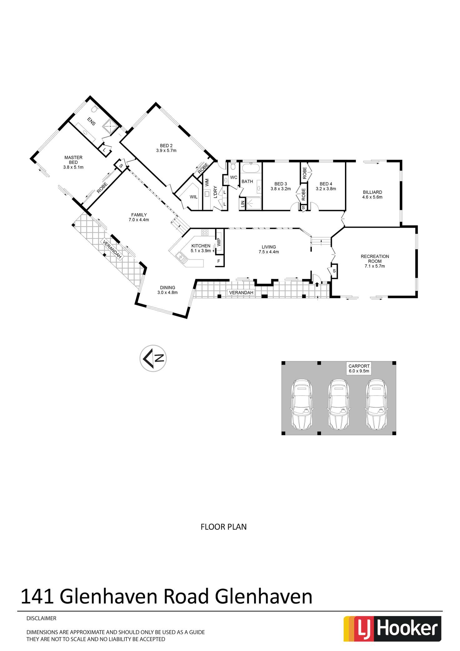 Floorplan of Homely house listing, 141 Glenhaven Road, Glenhaven NSW 2156