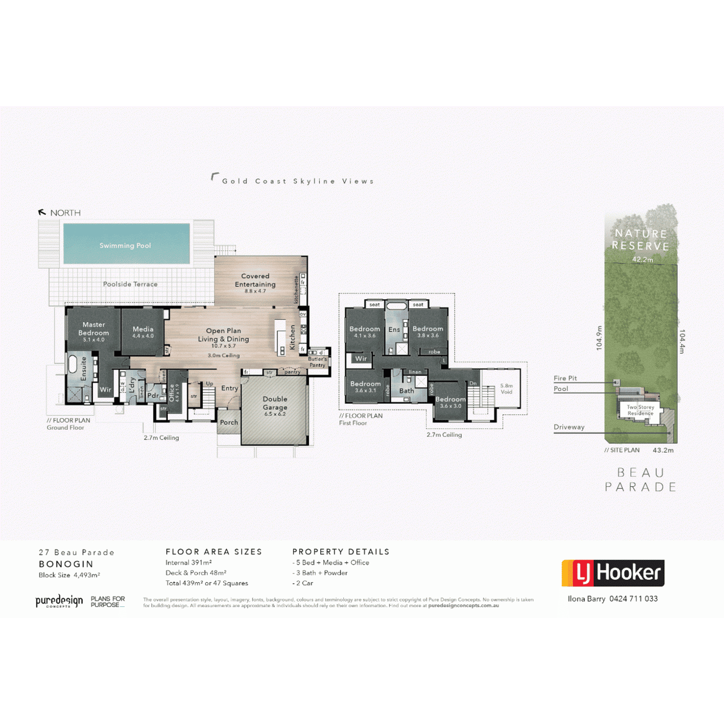 Floorplan of Homely house listing, 27 Beau Parade, Bonogin QLD 4213