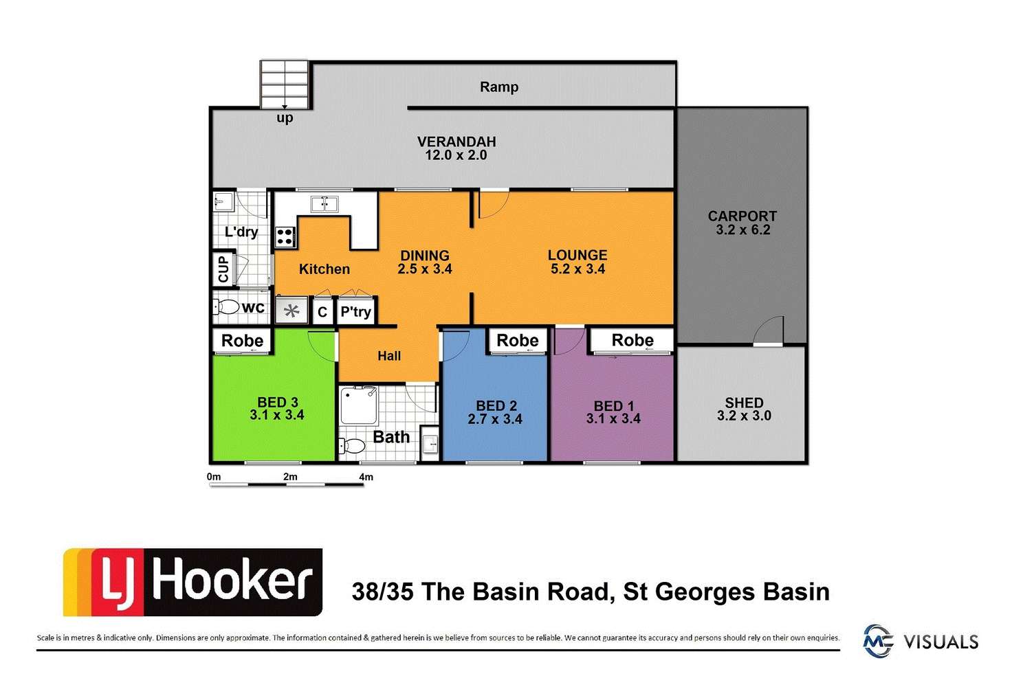 Floorplan of Homely house listing, 38/35 The Basin Road, St Georges Basin NSW 2540