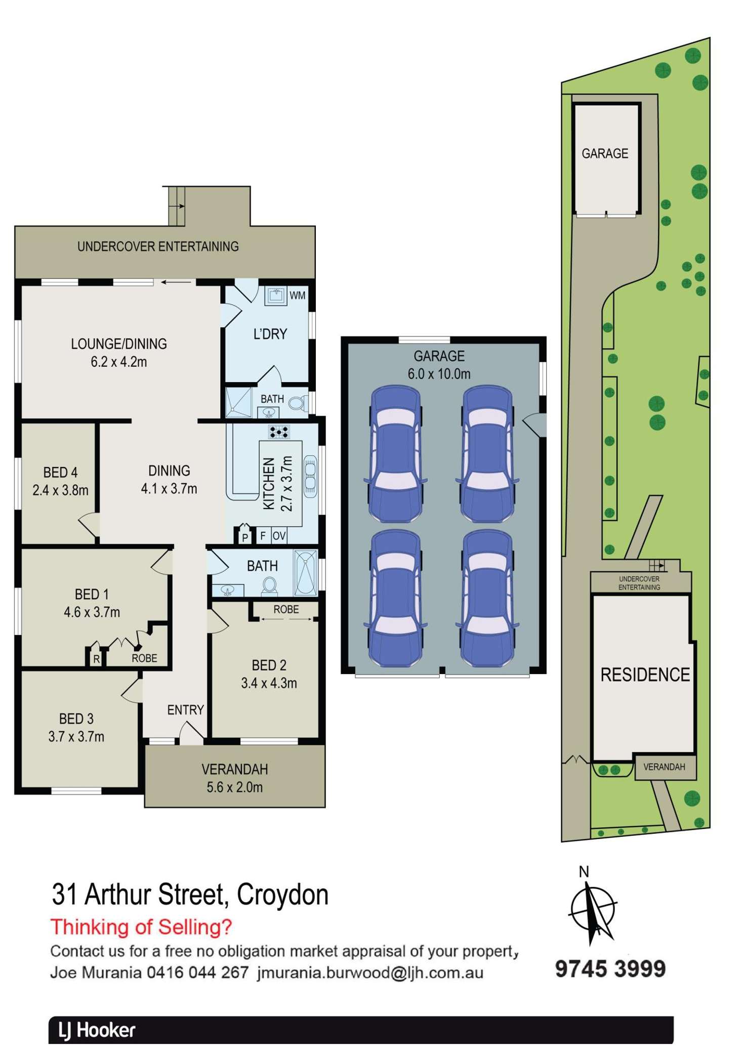 Floorplan of Homely house listing, 31 Arthur Street, Croydon NSW 2132