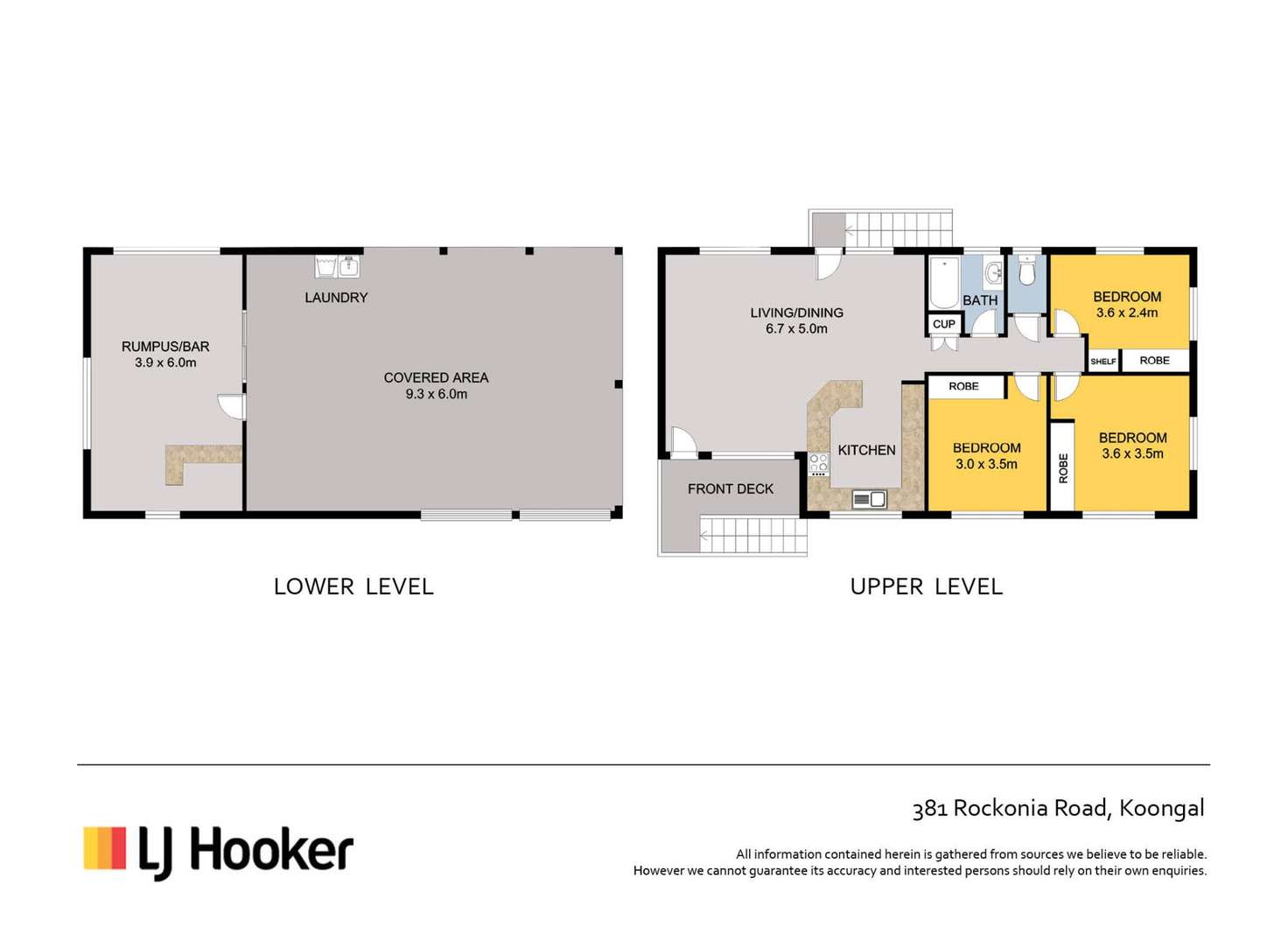 Floorplan of Homely house listing, 381 Rockonia Road, Koongal QLD 4701