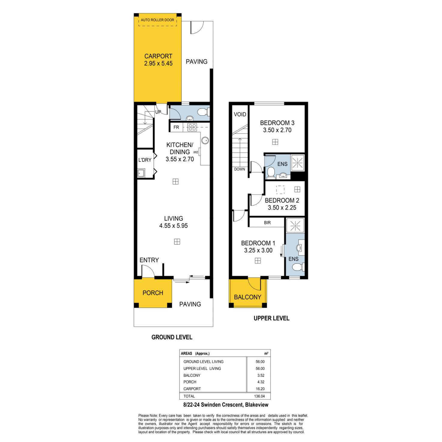 Floorplan of Homely house listing, 8/22 Swinden Crescent, Blakeview SA 5114