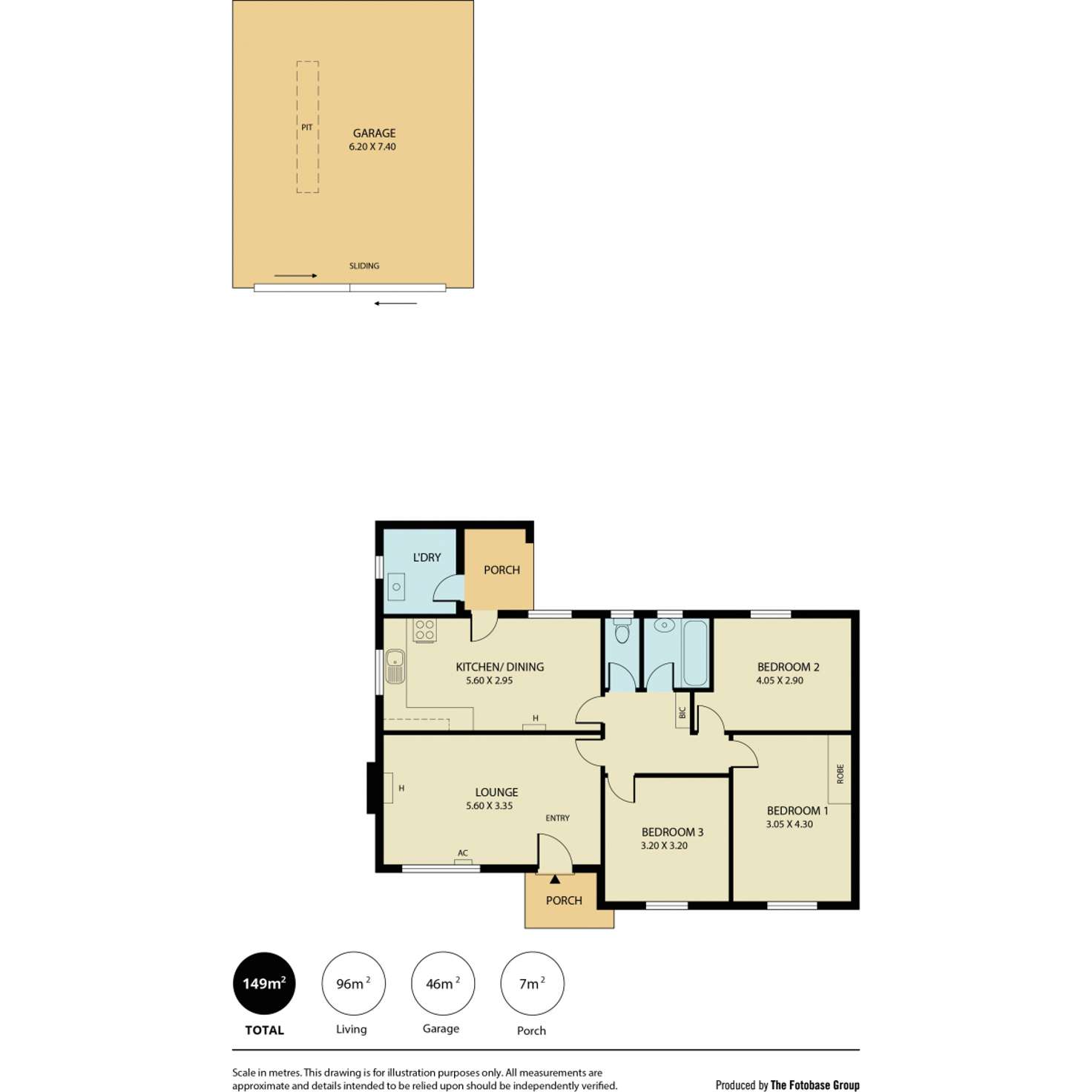 Floorplan of Homely house listing, 33 Campbell Road, Elizabeth Downs SA 5113
