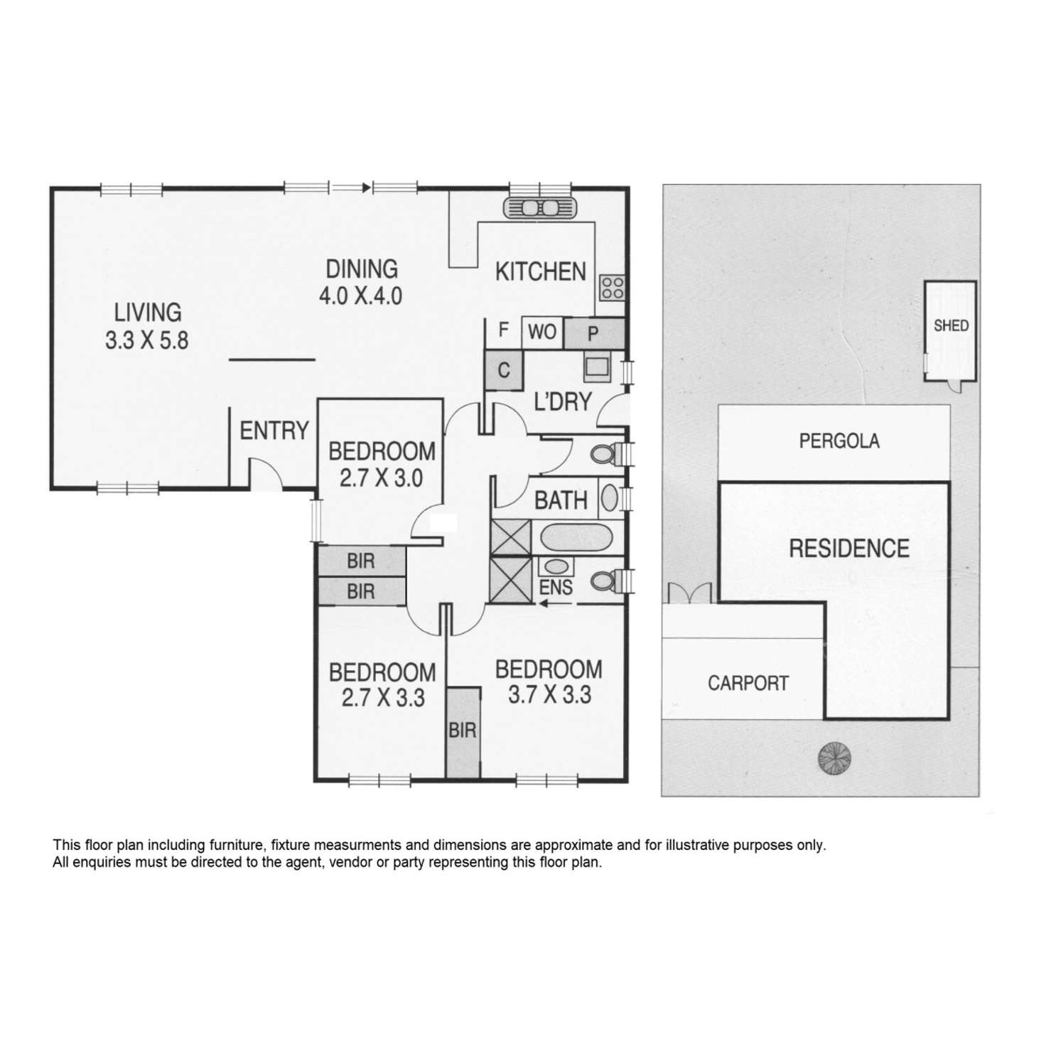 Floorplan of Homely house listing, 18 Shane Avenue, Seabrook VIC 3028