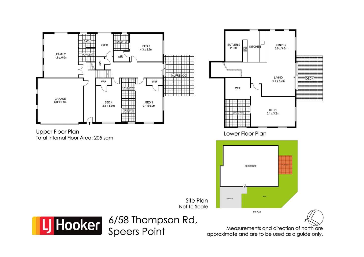 Floorplan of Homely house listing, 6/58 Thompson Road, Speers Point NSW 2284