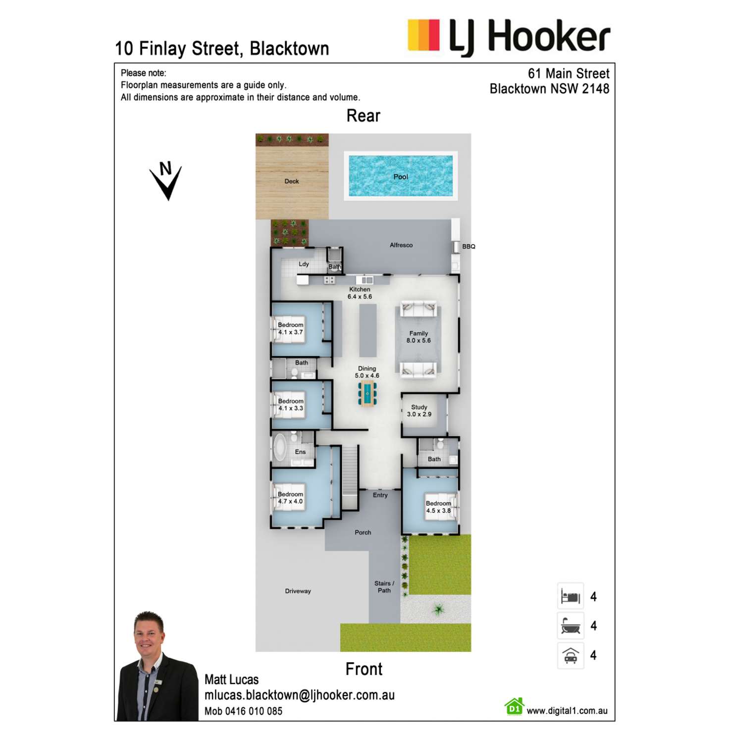Floorplan of Homely house listing, 10 Finlay Street, Blacktown NSW 2148