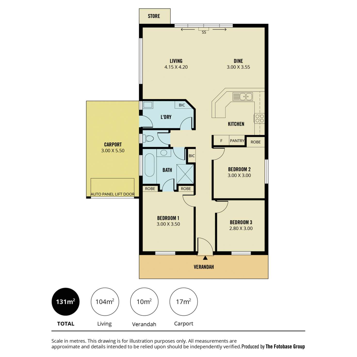 Floorplan of Homely house listing, 18 Lord Howe Crescent, Mawson Lakes SA 5095