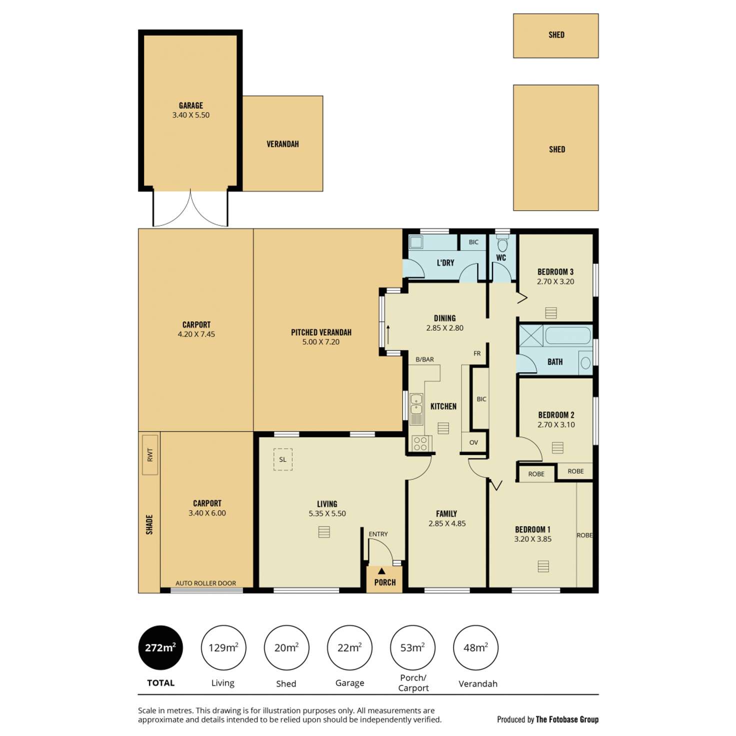 Floorplan of Homely house listing, 24 Yurlondi Drive, Surrey Downs SA 5126