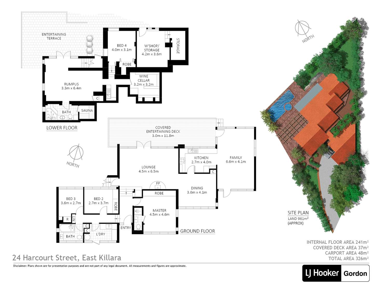 Floorplan of Homely house listing, 24 Harcourt Street, Killara NSW 2071