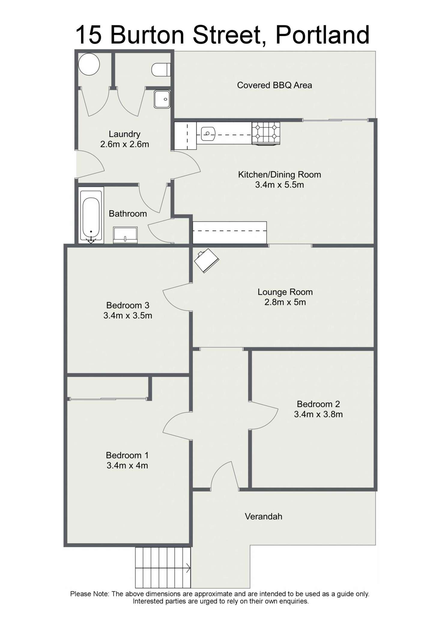 Floorplan of Homely house listing, 15 Burton Street, Portland NSW 2847