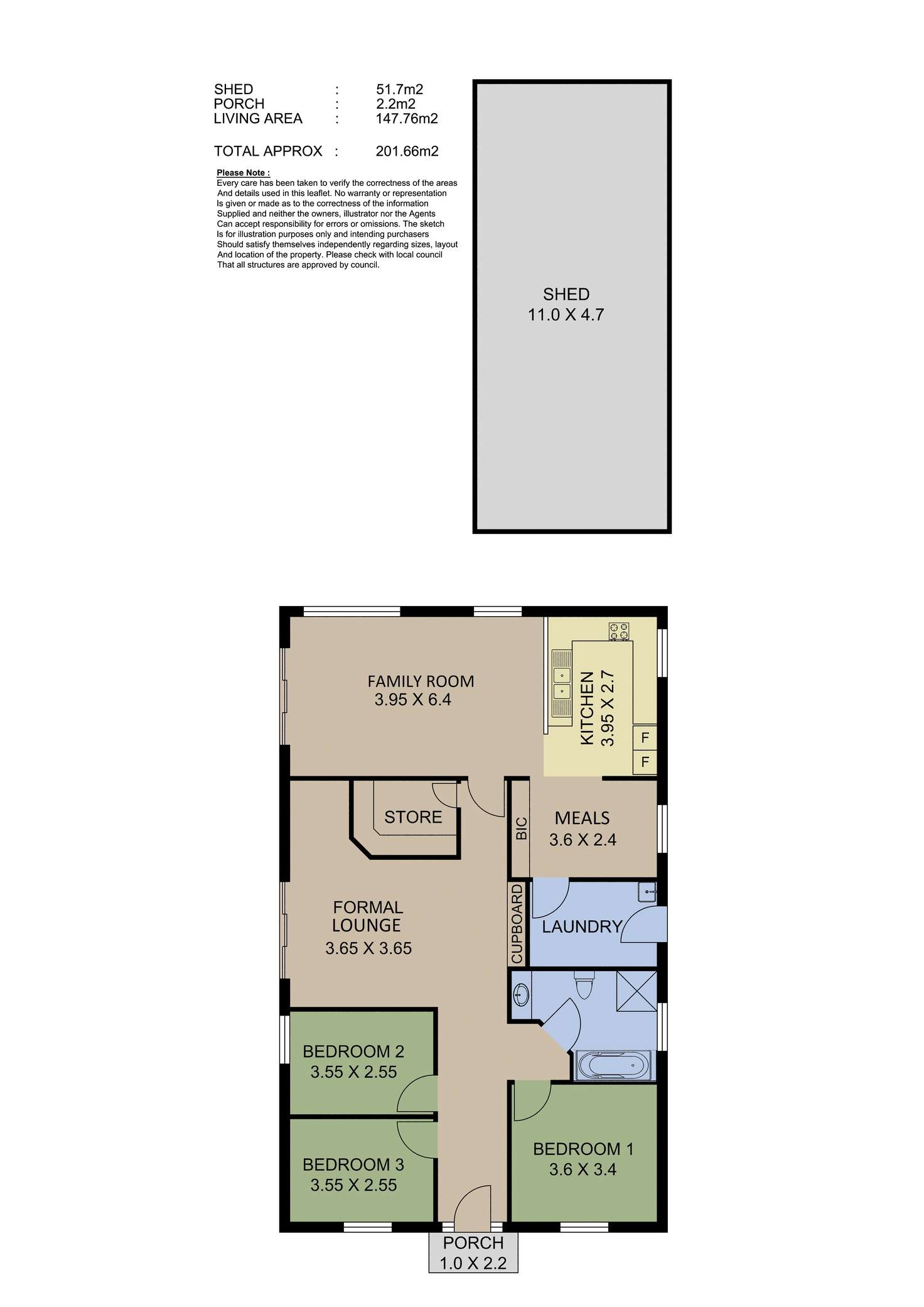 Floorplan of Homely house listing, 8 Hanny Crescent, Nairne SA 5252