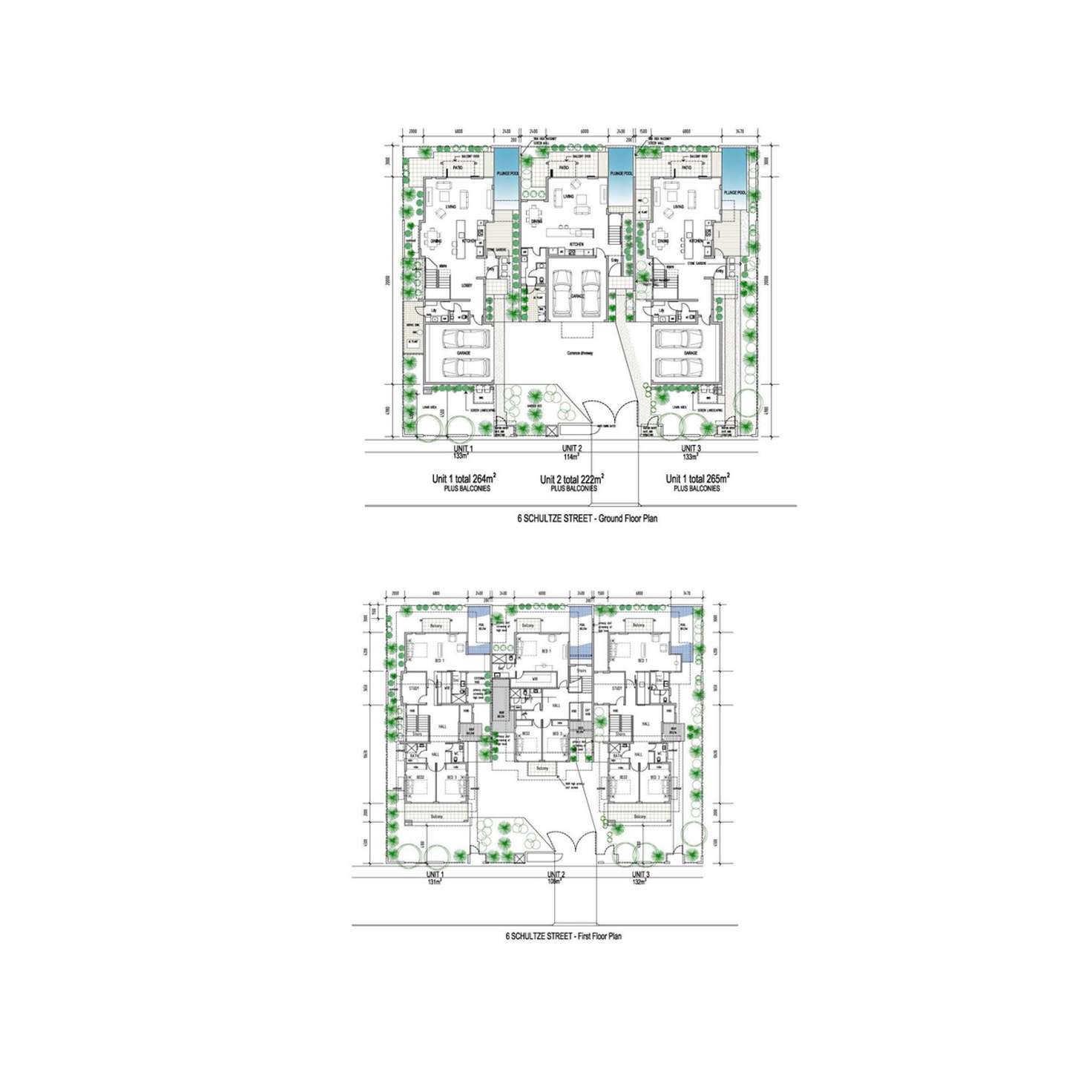 Floorplan of Homely townhouse listing, 2/6 Schultze Street, Larrakeyah NT 820