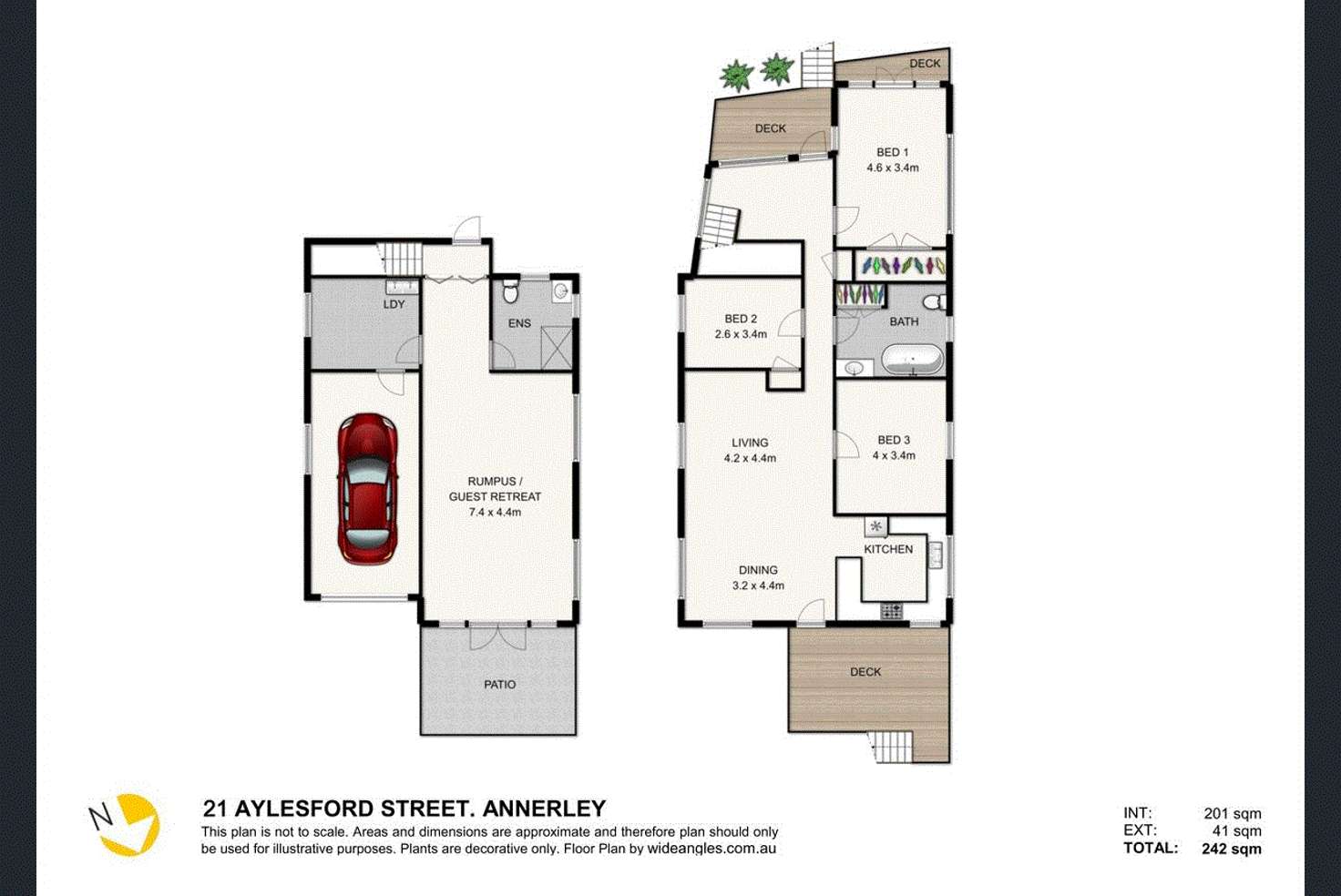 Floorplan of Homely house listing, 21 Aylesford Street, Annerley QLD 4103