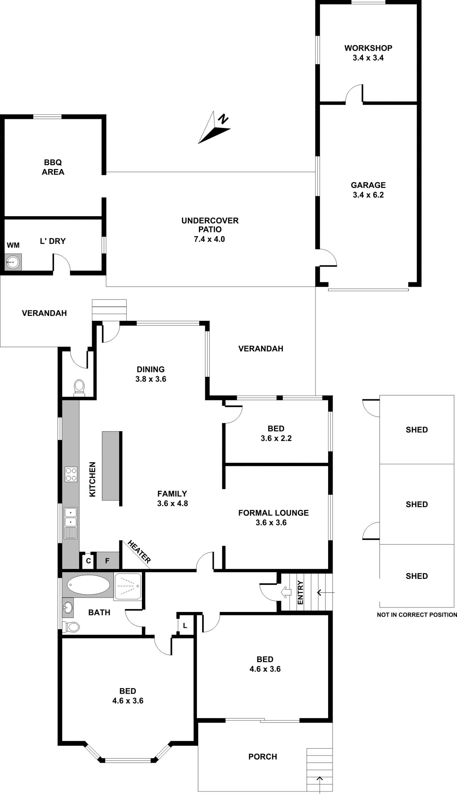Floorplan of Homely house listing, 7 Burrell Street, Beverly Hills NSW 2209