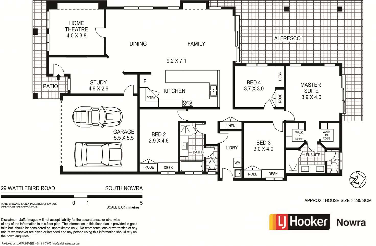 Floorplan of Homely house listing, 29 Wattlebird Road, South Nowra NSW 2541