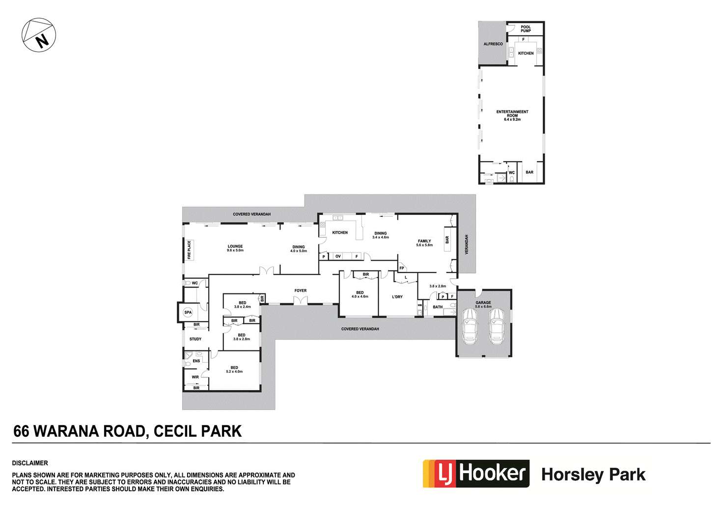Floorplan of Homely house listing, 66-69 Warana Road, Cecil Park NSW 2178