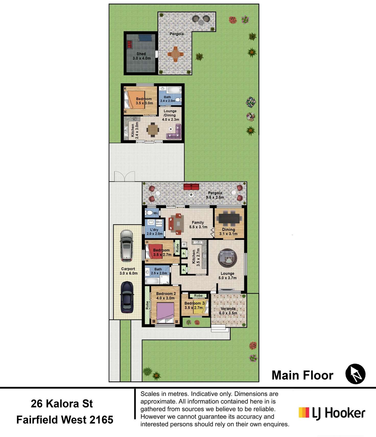 Floorplan of Homely house listing, 29 Kalora Avenue, Fairfield West NSW 2165