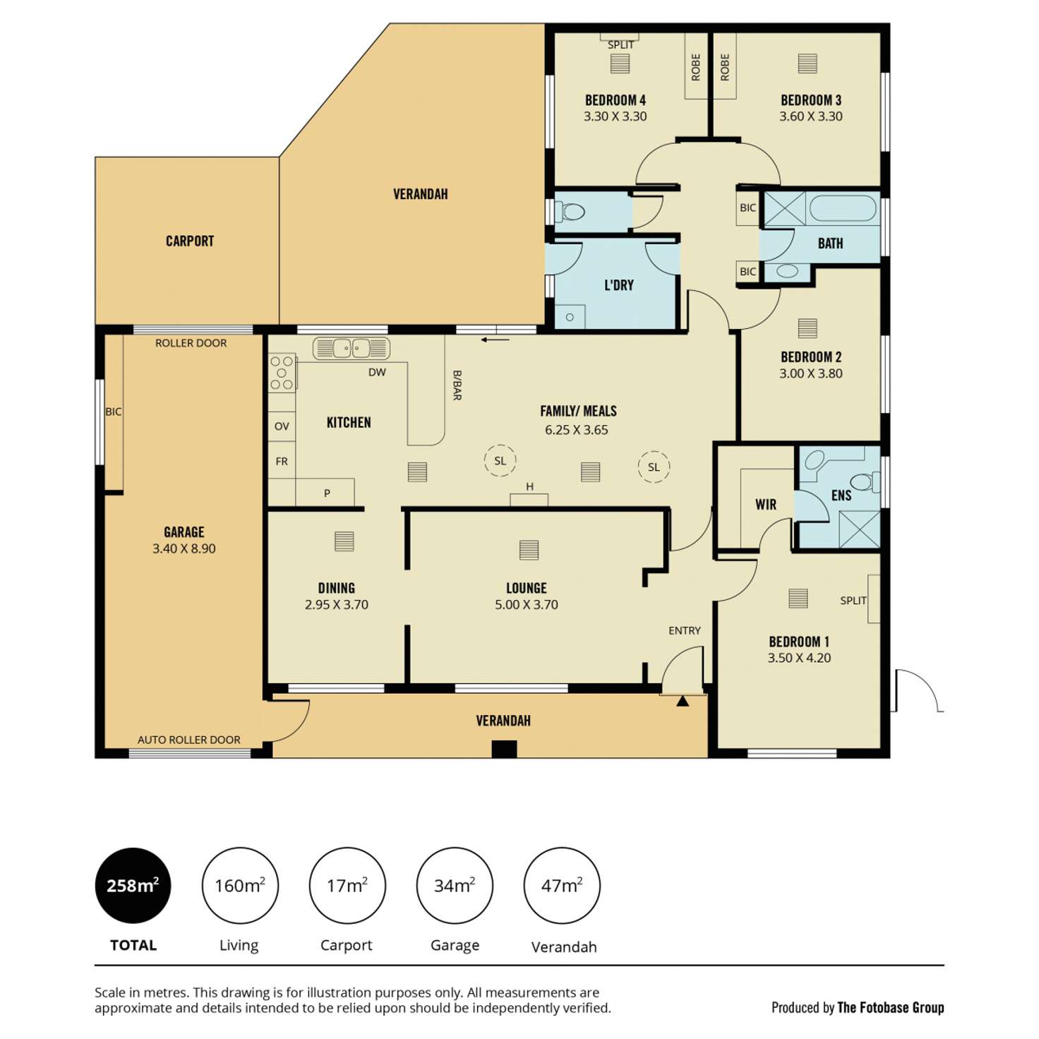 Floorplan of Homely house listing, 14 Barrett Court, Golden Grove SA 5125