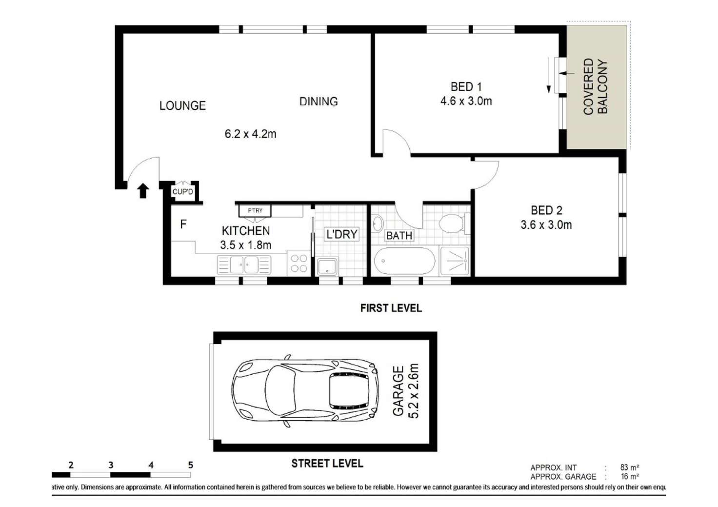 Floorplan of Homely apartment listing, 4/10 Wallace Street, Waverley NSW 2024