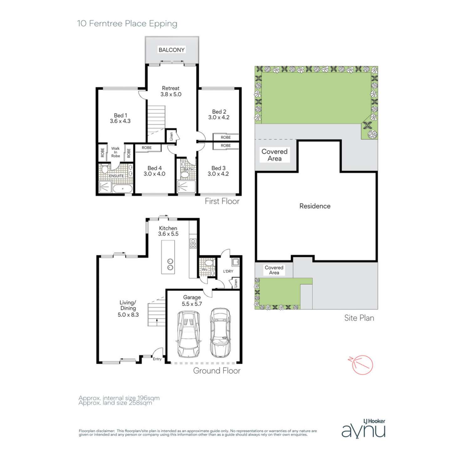 Floorplan of Homely house listing, 10 Ferntree Place, Epping NSW 2121