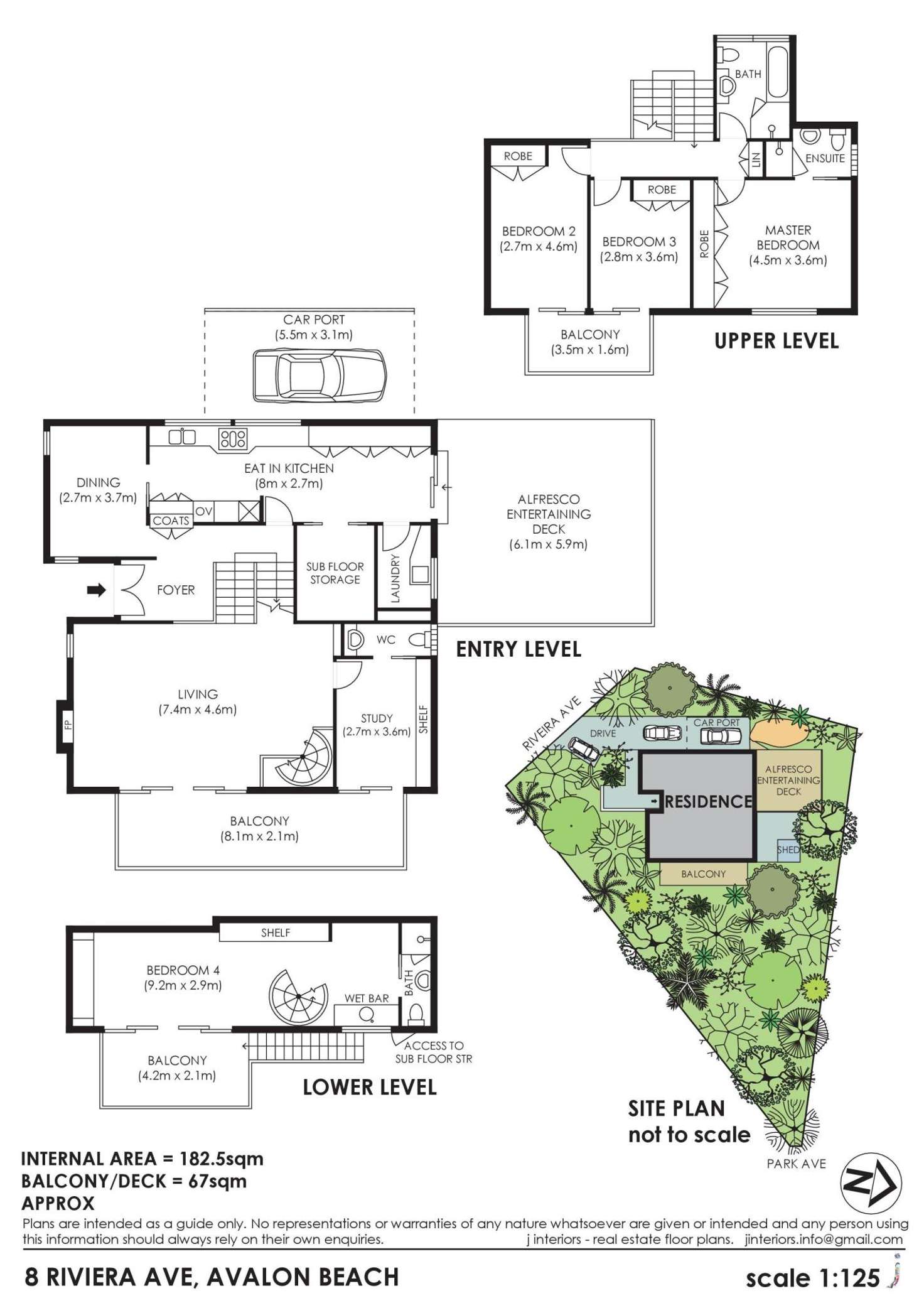 Floorplan of Homely house listing, 8 Riviera Avenue, Avalon Beach NSW 2107