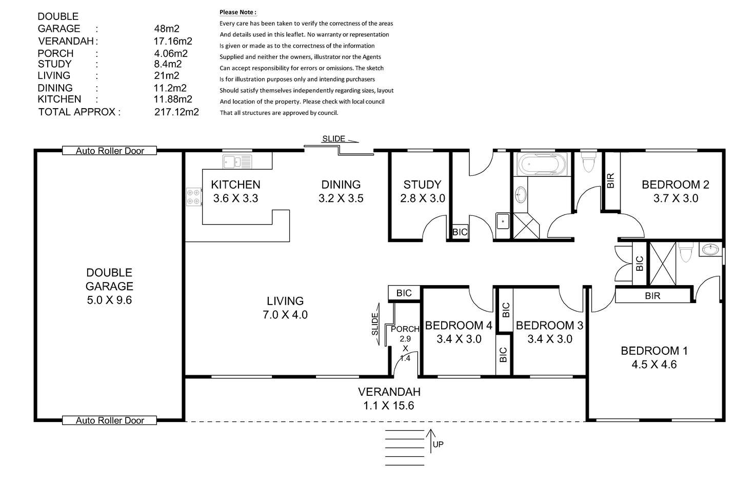 Floorplan of Homely house listing, 4 Stirling Road, Nairne SA 5252