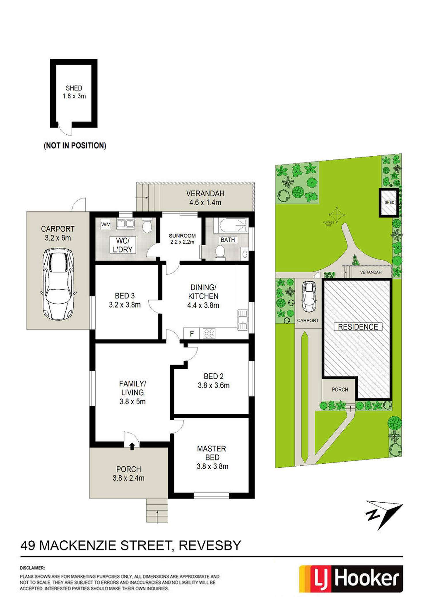 Floorplan of Homely house listing, 49 MacKenzie Street, Revesby NSW 2212