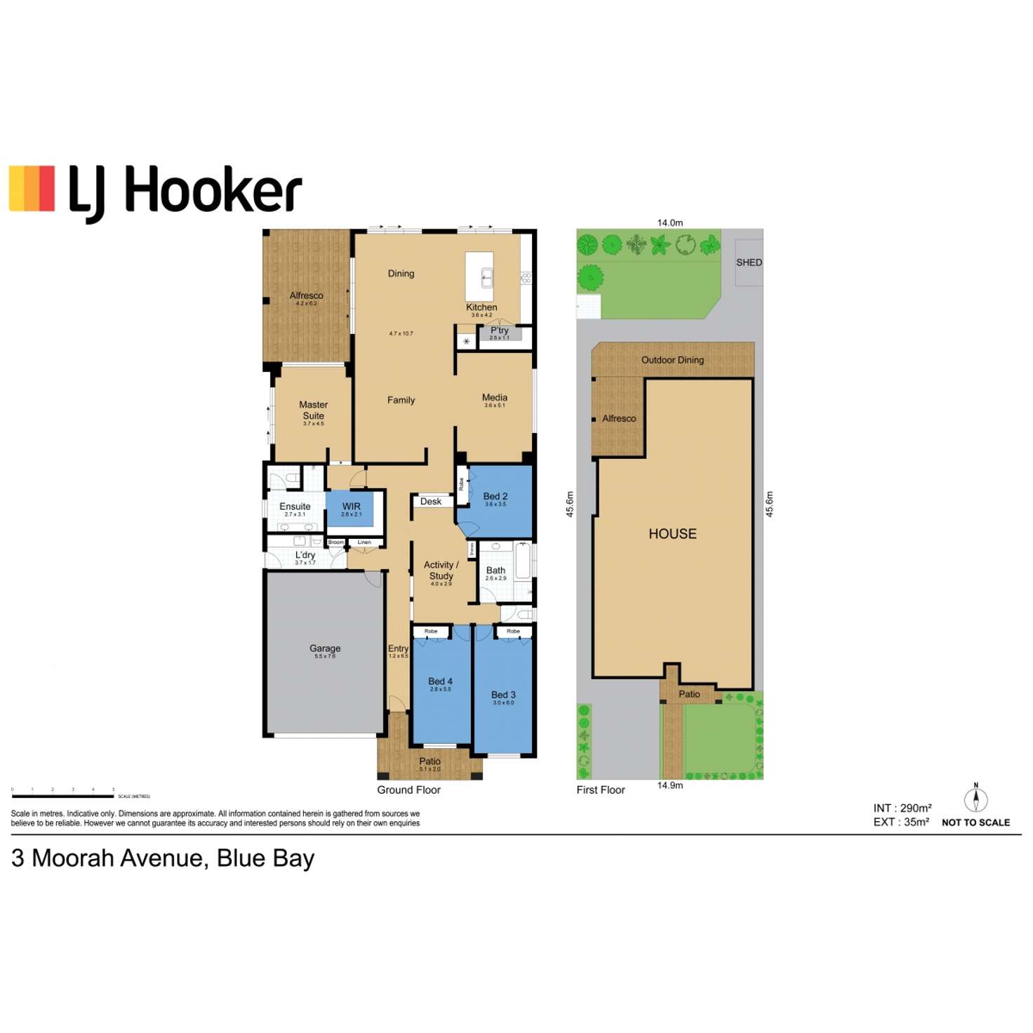 Floorplan of Homely house listing, 3 Moorah Avenue, Blue Bay NSW 2261