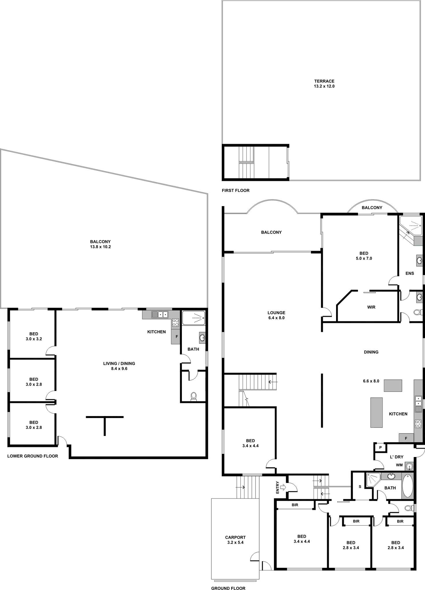 Floorplan of Homely house listing, 9 Jocarm Avenue, Condell Park NSW 2200