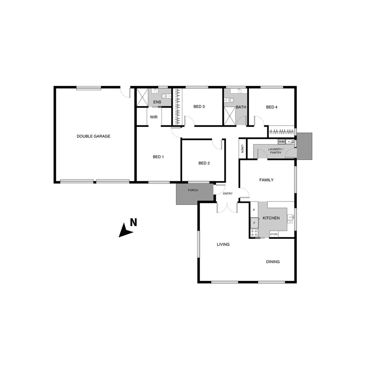 Floorplan of Homely apartment listing, 72/8 Baudinette Circuit, Bruce ACT 2617