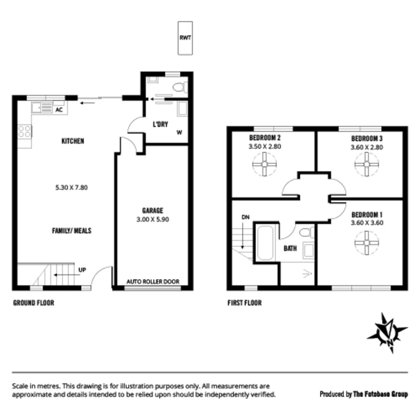 Floorplan of Homely townhouse listing, 16/9 Bald Street, Smithfield Plains SA 5114