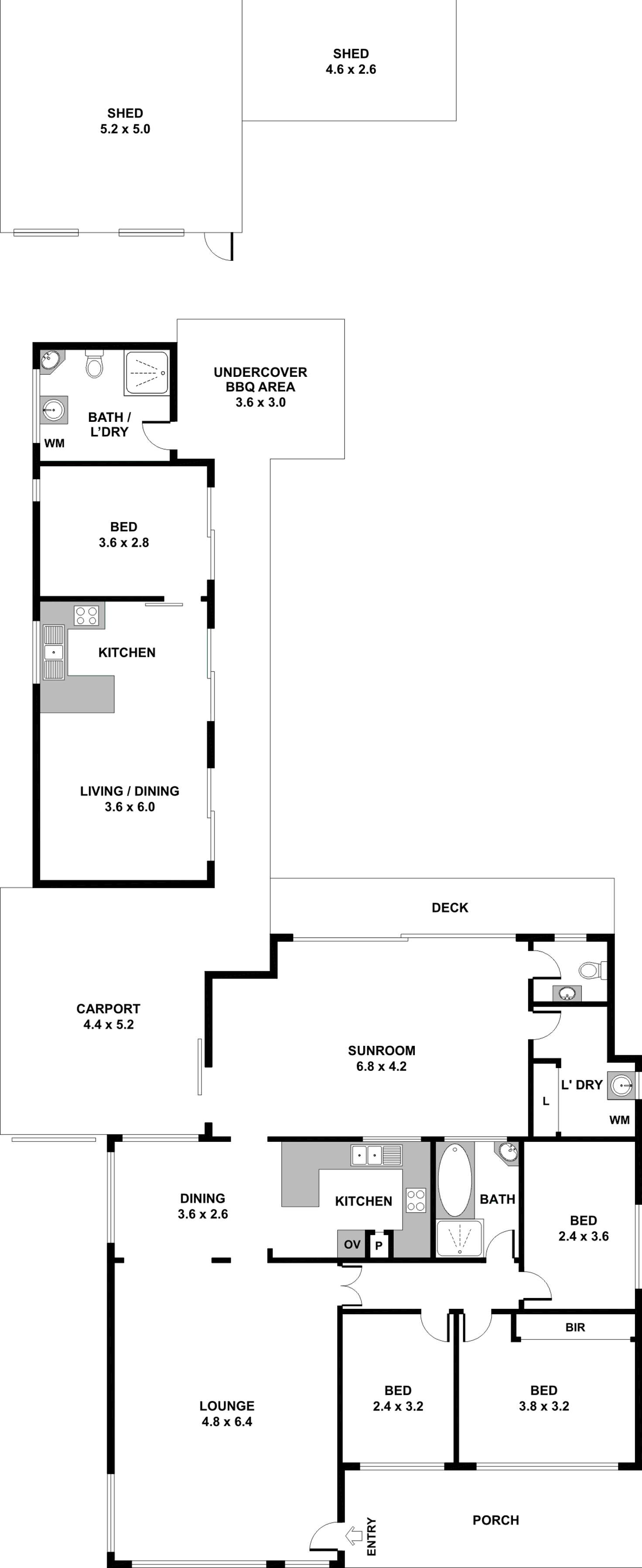 Floorplan of Homely house listing, 102 Yanderra Street, Condell Park NSW 2200