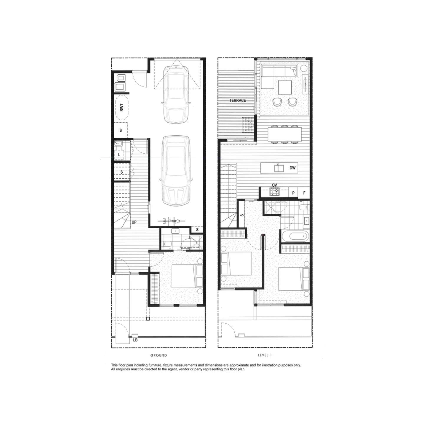 Floorplan of Homely townhouse listing, Lot 25 Murnong Street, Point Cook VIC 3030