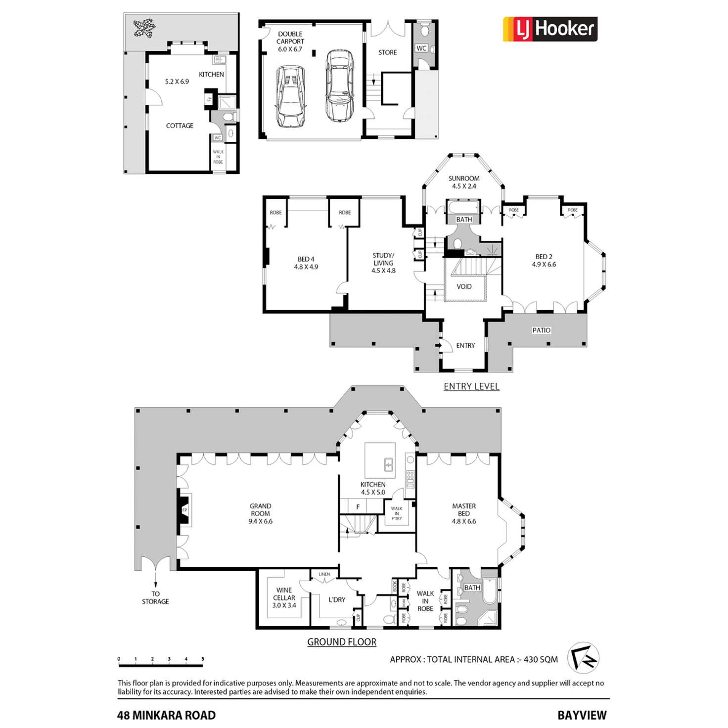 Floorplan of Homely house listing, 48 Minkara Road, Bayview NSW 2104