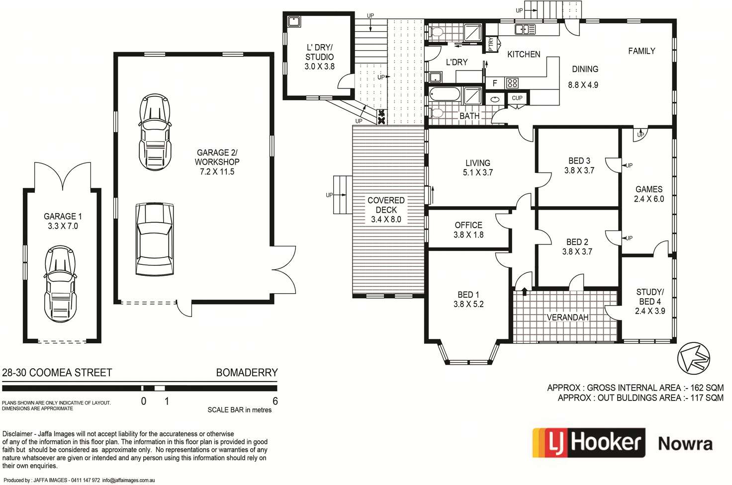Floorplan of Homely house listing, 28-30 Coomea Street, Bomaderry NSW 2541
