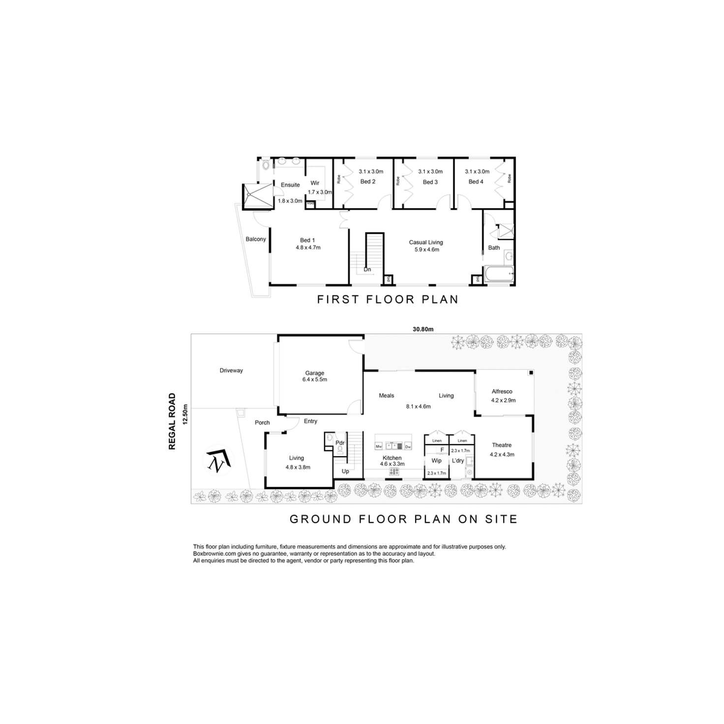 Floorplan of Homely house listing, 25 Regal Road, Point Cook VIC 3030