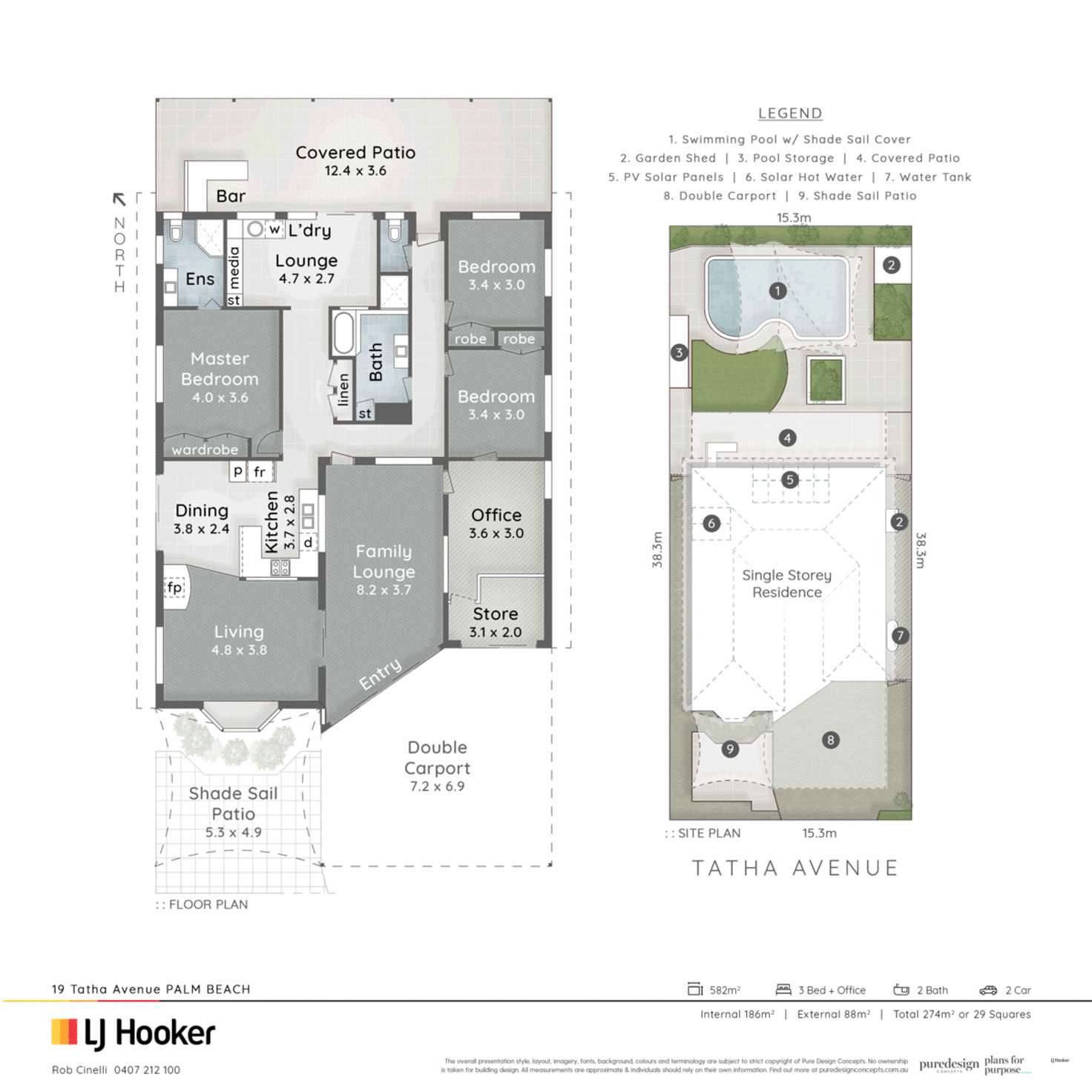 Floorplan of Homely house listing, 19 Tatha Avenue, Palm Beach QLD 4221
