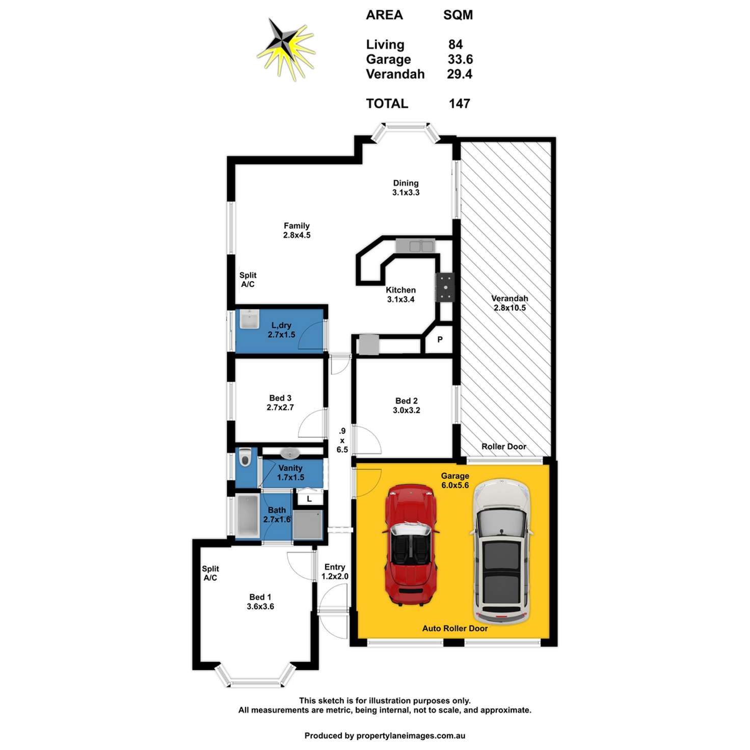 Floorplan of Homely house listing, 19 Gateway Drive, Salisbury Heights SA 5109