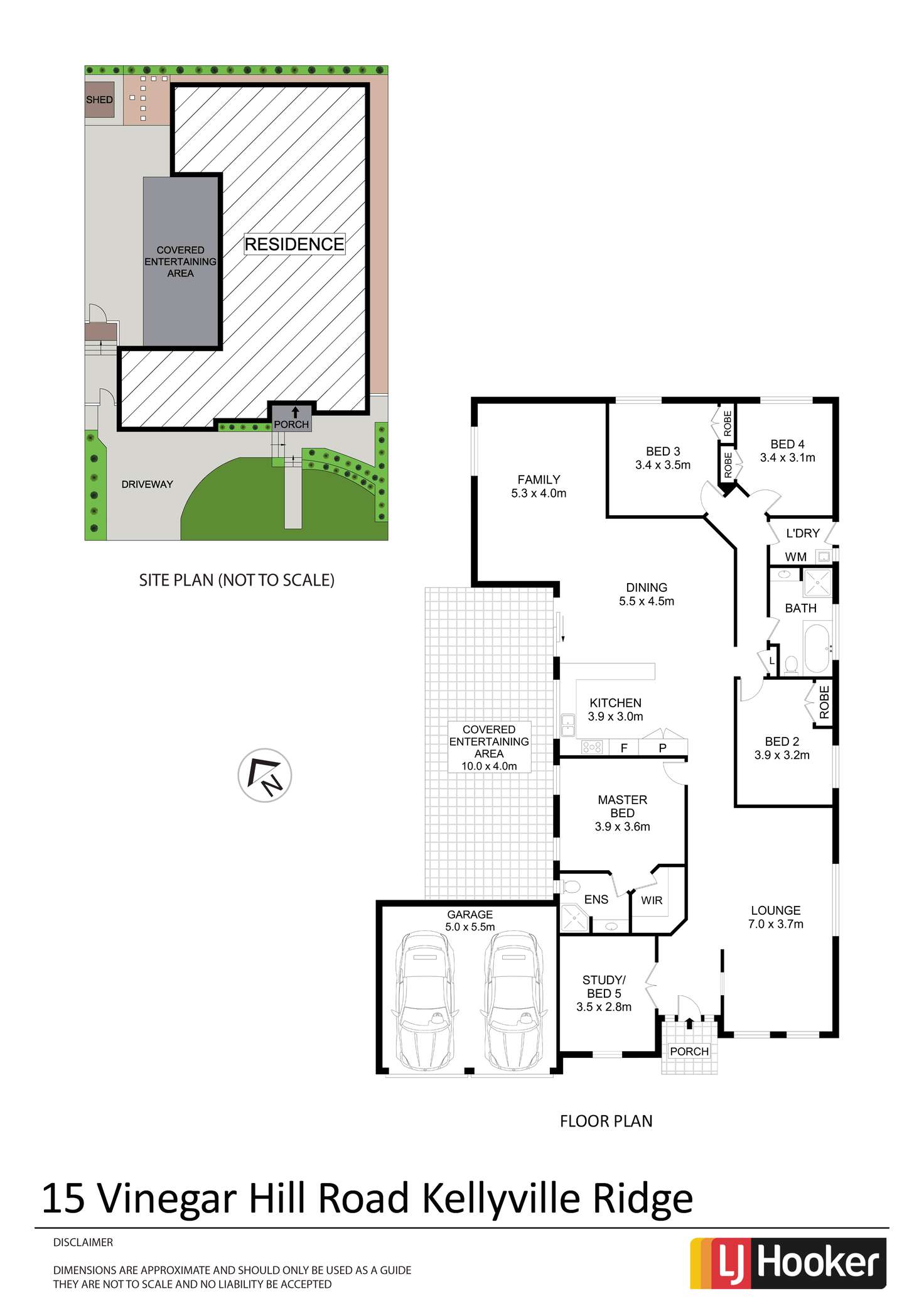 Floorplan of Homely house listing, 15 Vinegar Hill Road, Kellyville Ridge NSW 2155