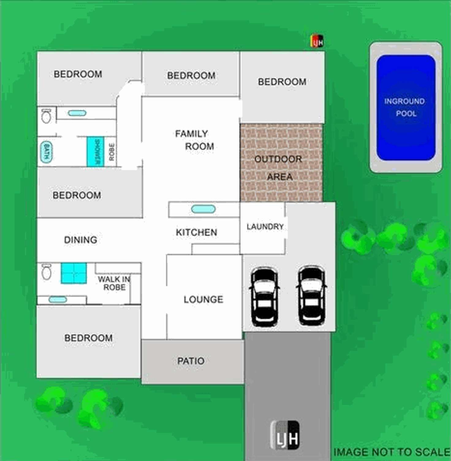 Floorplan of Homely house listing, 3 Camaroo Close, Casino NSW 2470