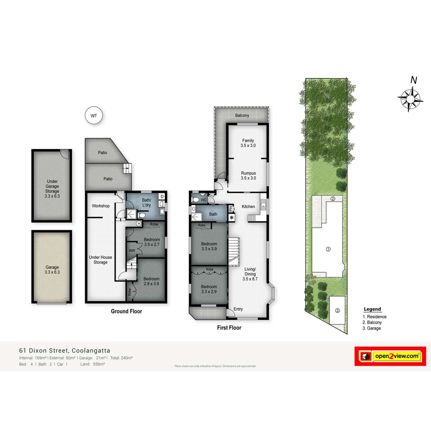 Floorplan of Homely house listing, 61 Dixon Street, Coolangatta QLD 4225