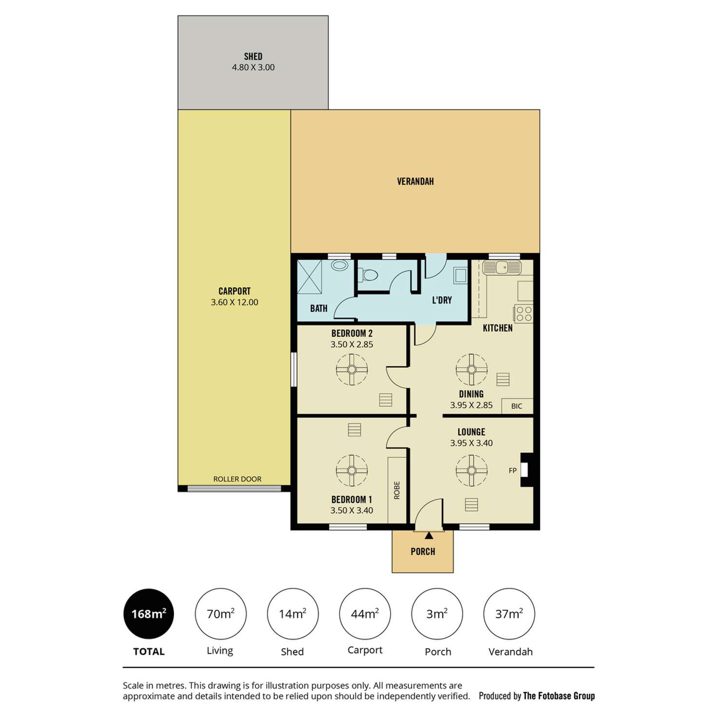 Floorplan of Homely house listing, 31 Grateley Street, Elizabeth Grove SA 5112