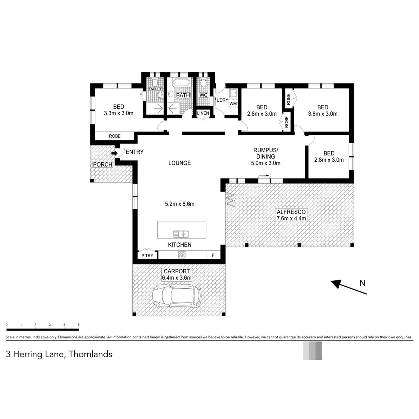 Floorplan of Homely house listing, 3 Herring Lane, Thornlands QLD 4164