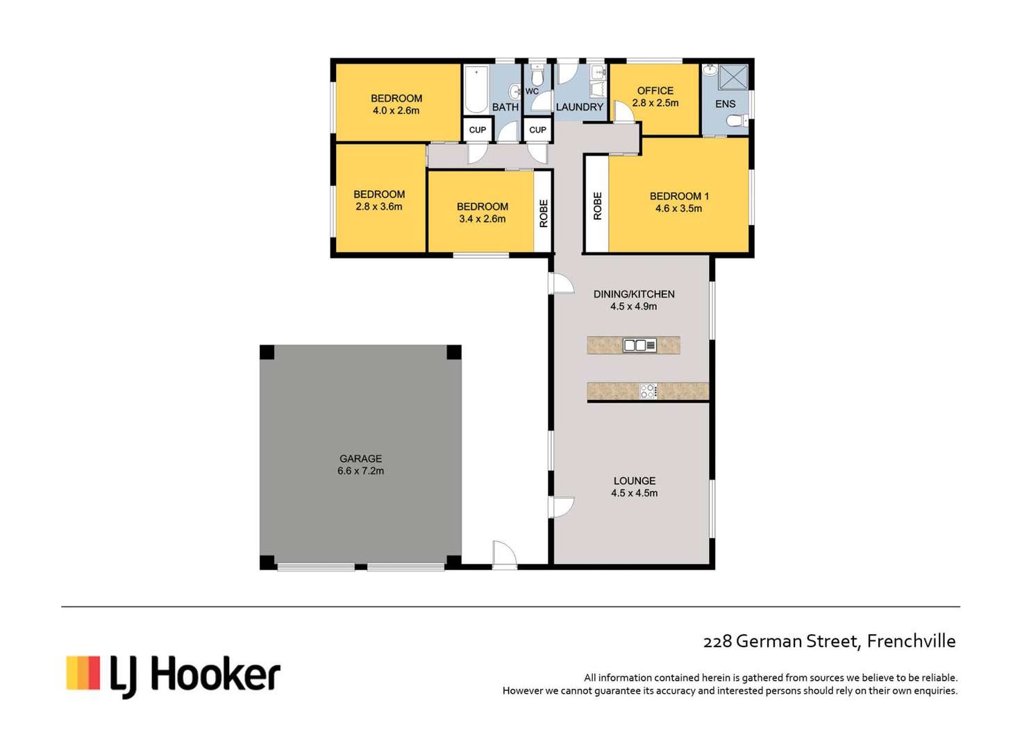 Floorplan of Homely house listing, 228 German Street, Norman Gardens QLD 4701