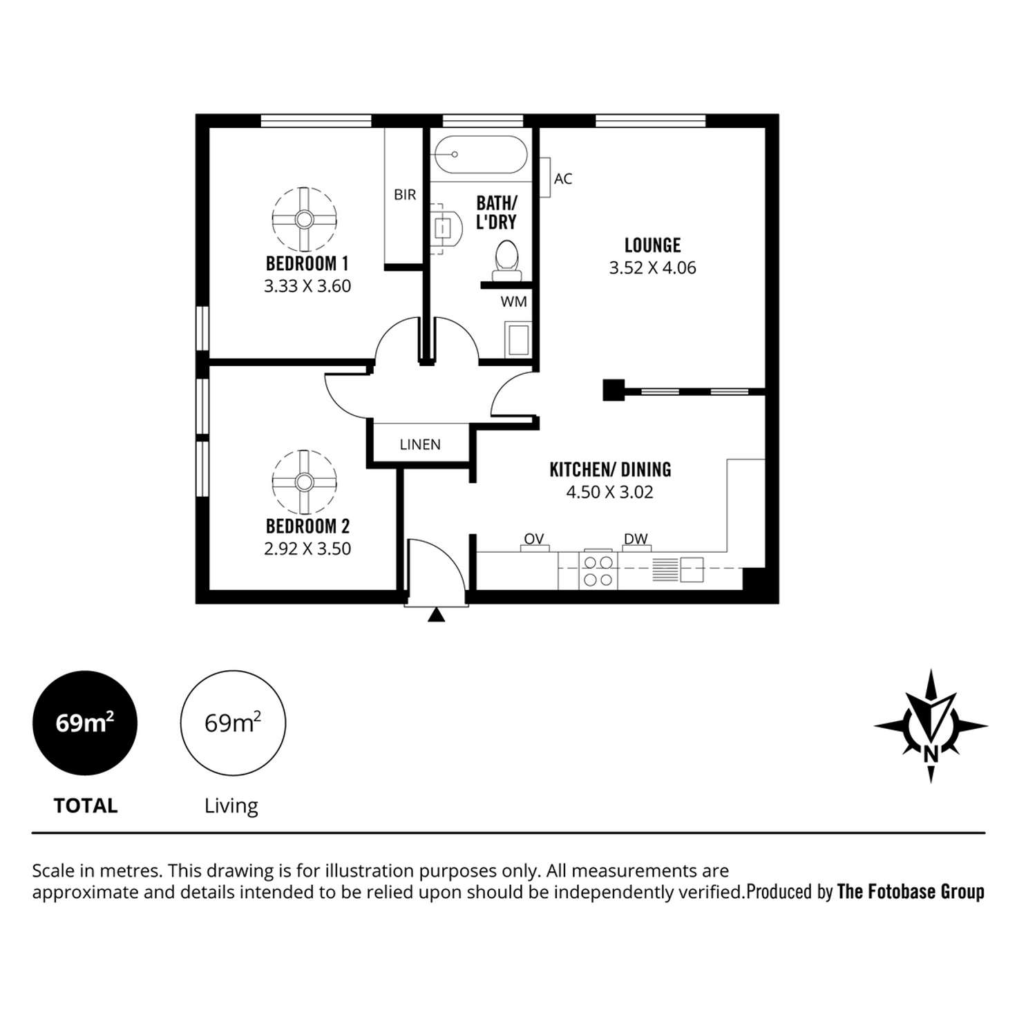 Floorplan of Homely unit listing, 7/317 Portrush Road, Norwood SA 5067